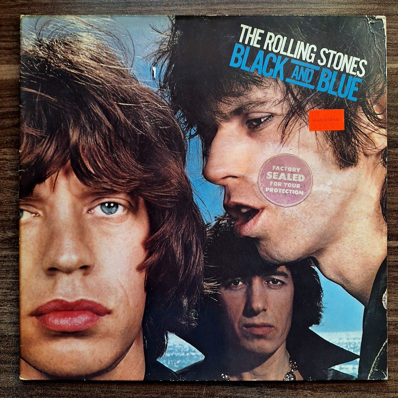 The Rolling Stones (black and blue) Vinyl